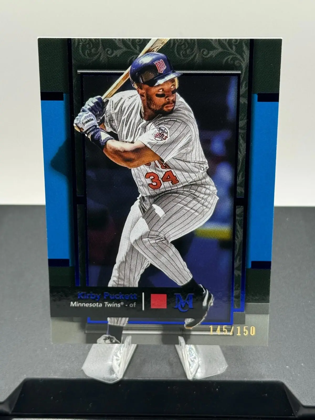 2024 Topps Museum Collection Baseball - Kirby Puckett #84 - Sapphire /150