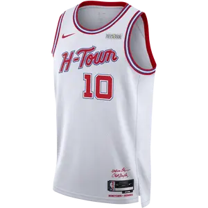 Youth Houston Rockets Nike Jabari Smith Jr. City Edition Swingman Jersey