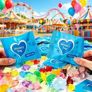 50/100PC Mysterious Resin Animals, Mini Cartoons, Small Cute Animal Models, Suitable For Dollhouse Decoration, Miniature Gardens And Summer Vacation Small Gift