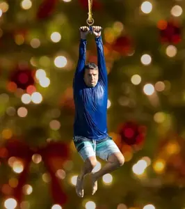 I Think You Should Leave, ITYSL, 2D Acrylic Ornament, Ropins0n Zipline Ornament