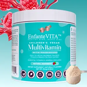 Children’s Vegan Complete Multivitamin with Probiotics (90 day supply) Raspberry