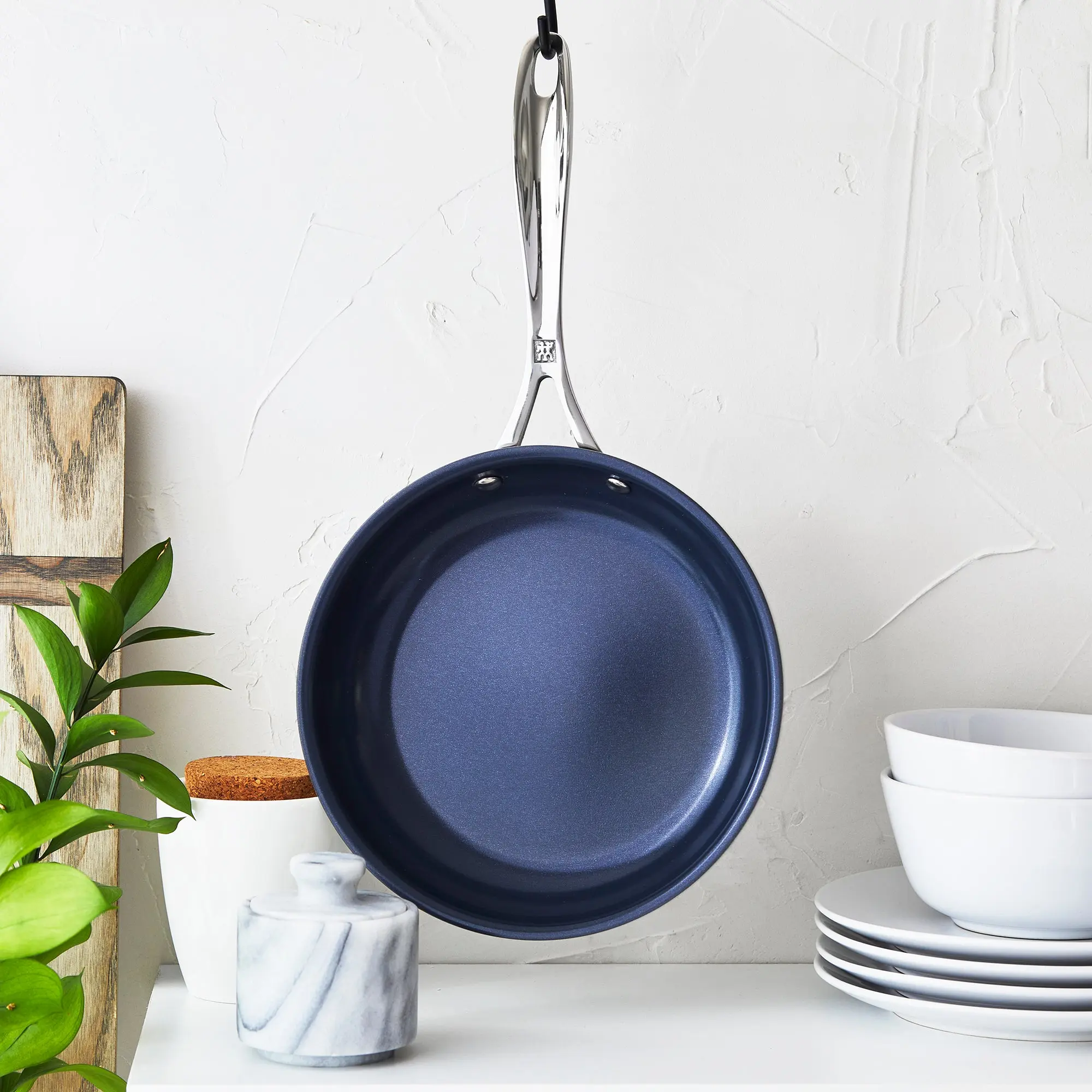 Zwilling Clad CFX Stainless Steel Ceramic Nonstick 8" Fry Pan Zwilling Clad CFX Stainless Steel Ceramic Nonstick 8" Fry Pan