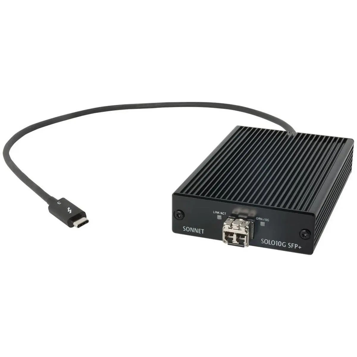 Sonnet Solo10G SFP+ Thunderbolt 3 Adapter with Short-Range SFP+ Transceiver