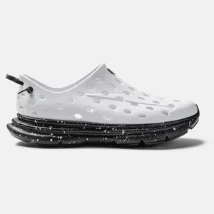 KANE Revive - White / Black Speckle Recovery Shoe - Everyday Sneaker, Shoe for Runners