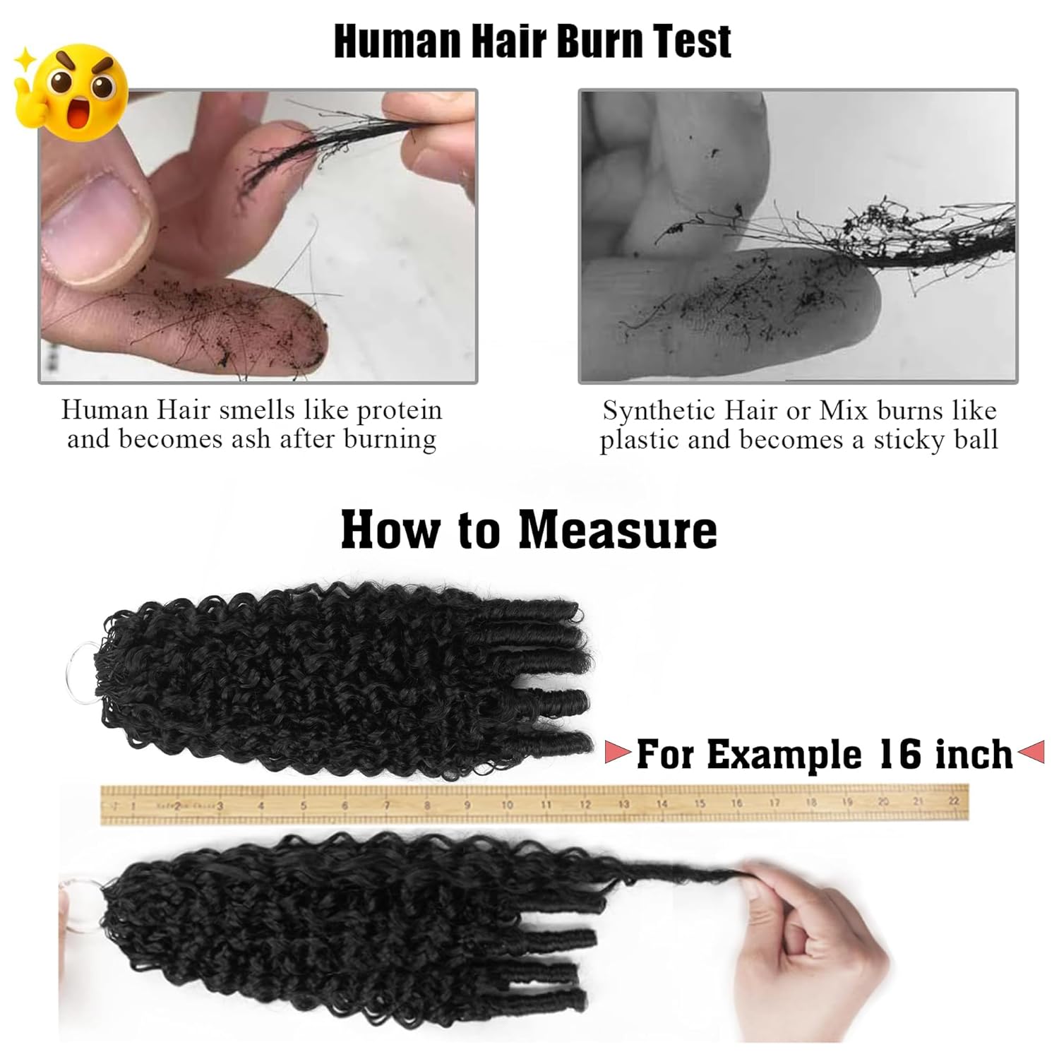 Bling Hair Raw Burmese Curly Human Hair Crochet 22 Inch Knotless Pre-Separated Crochet 3c4a Water Curly Hair Lightweight Reusable Virgin Hair Extensions for Women Natural Black Color