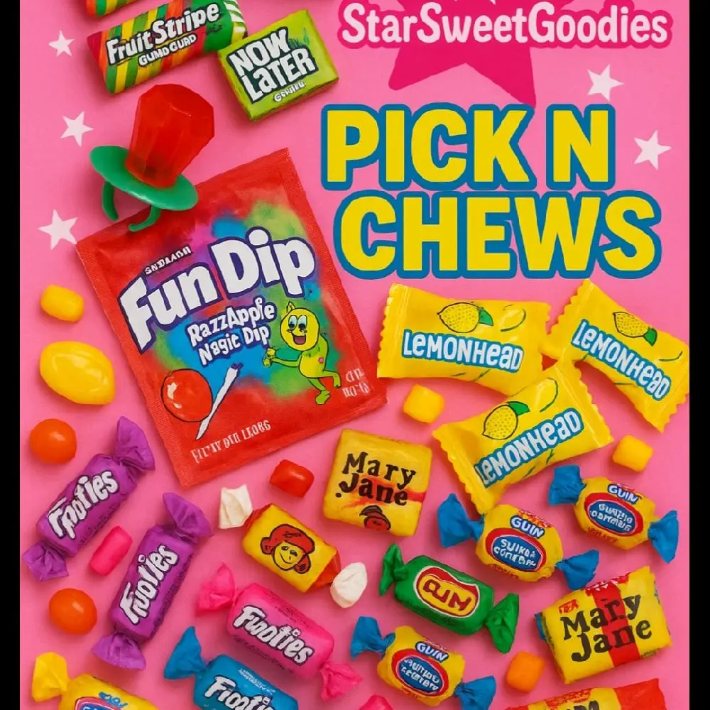 Candy - Sweet Snack Pick -n- Chews for Anytime Enjoyment Candy - Sweet Snack Pick -n- Chews for Anytime Enjoyment
