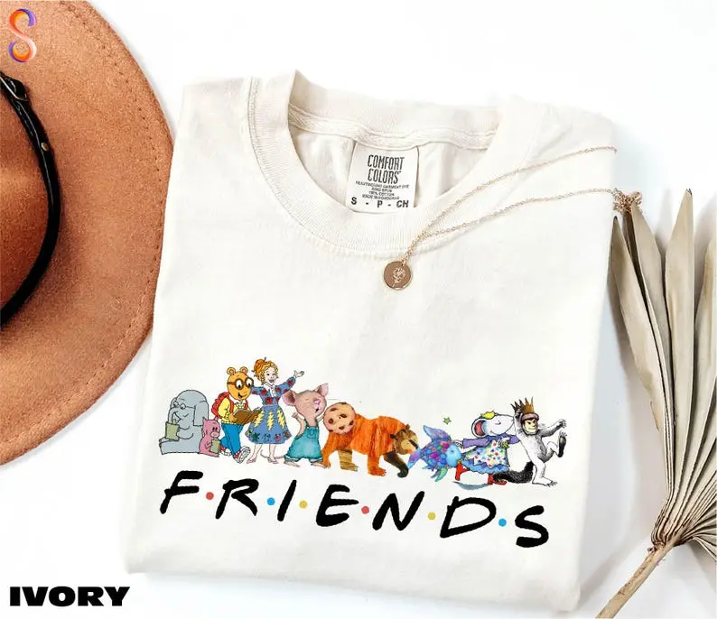 Comfort Colors Friends Children's Book TShirt, I Still Read Children's Book TShirt, Kindergarten Teacher T-Shirt, Book Lover Tee