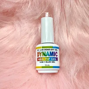 Multi-function 6-in-1 Glue Gel for Gel-X Tips , Build-up extension , Rhinestones glue