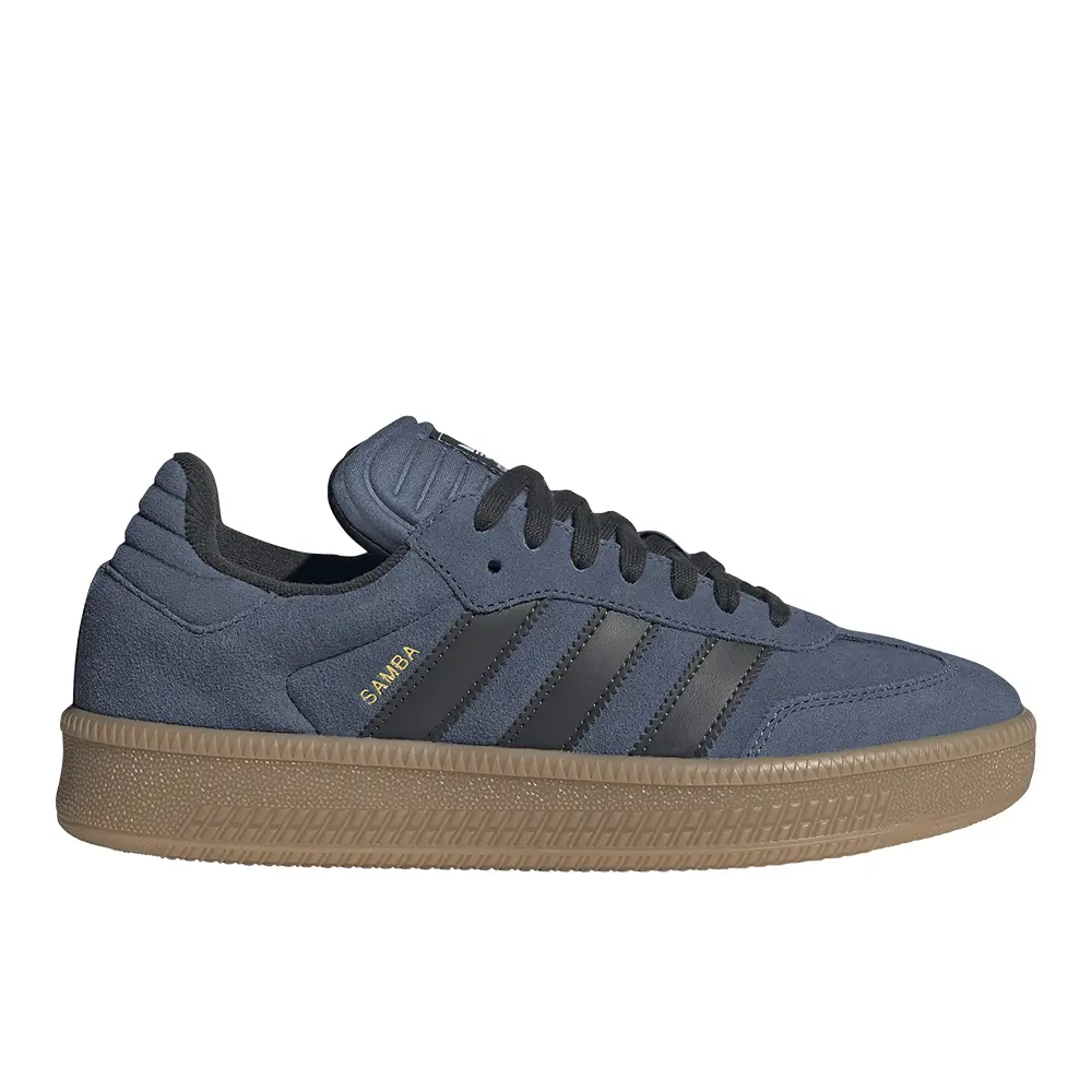 adidas Mens Samba Xlg Sneakers Shoes Casual - Blue