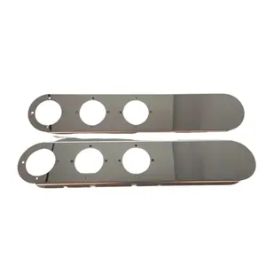 JML Kustoms– Peterbilt Front Breather Bracket with 3 Watermelon Cutouts at Bottom