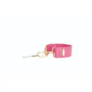 Bright Pink Vegan Leather KEYPER® Key Ring
