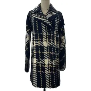 Pre-owned MARNI Others Small Leather Goods Check Mix Wool Double breasted Coat