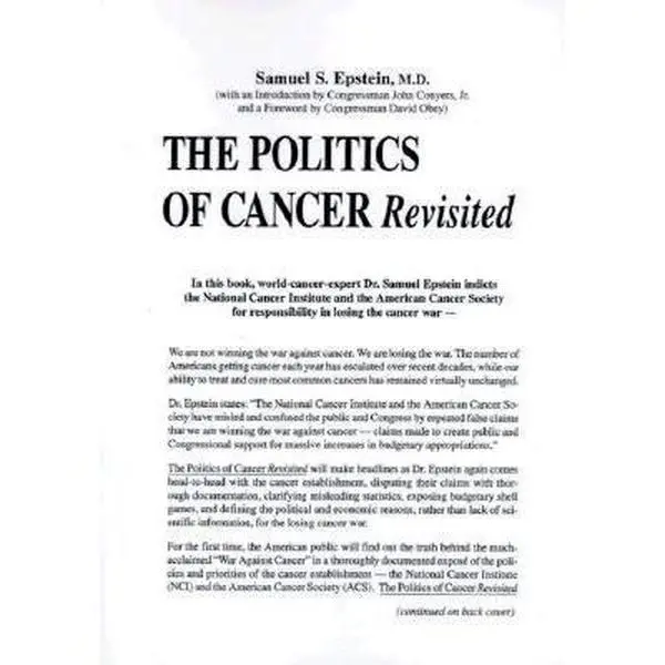 USED Book - The Politics of Cancer Revisited by Samuel S. Epstein (Paperback) - english