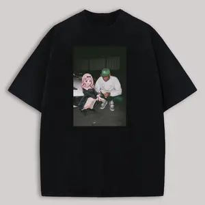 Kaguya-sama T-shirt & Sweatshirt, Chika Fujiwara Rapper Graphic Tee, Y2k Vintage Oversized Unisex Streetwear, Anime Gifts for Him Her
