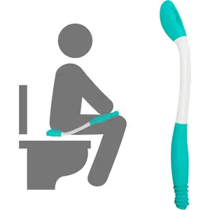 Long Reach Comfort Wipe - Self Assist Toilet Aid, Ideal Daily Living Bathroom Aid for Limited Mobility