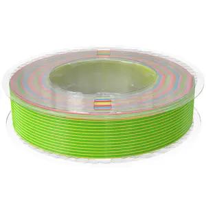 AOSEED PLA 3D Printer Filament, 1.75mm, 1kg Spool, Macaron colors,Rainbow, Matte Surface, ±0.02mm Accuracy
