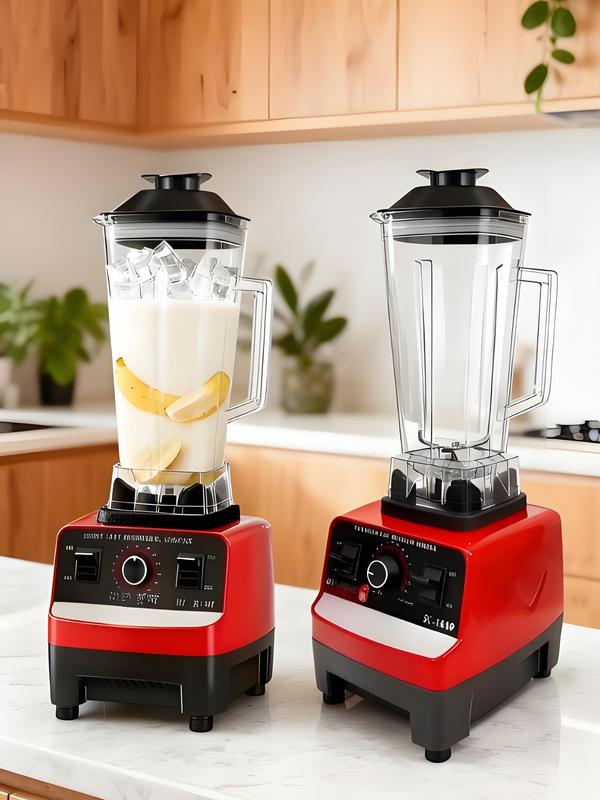 Powerful 6-Blade Commercial Blender 2L Large Capacity BPA-Free Get 6 Free Kitchen Gadgets for Home & Commercial Use