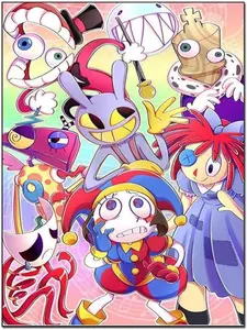 Poster The Amazing Digital Circus Poster Gift for Kids