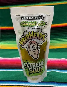 WarHeads Extreme Sour Pickle - Tangy and Super Yummy