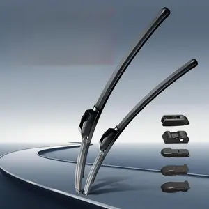 Premium Automotive Replacement Windshield Wiper Blades Set of 2 All-Weather Beam Silent for Select Vehicle Models Easy Install Works for ord Toyota Honda Chevrolet Hyundai Ram Nissan GMC Jeep Benz BMW Mazda Kia & More