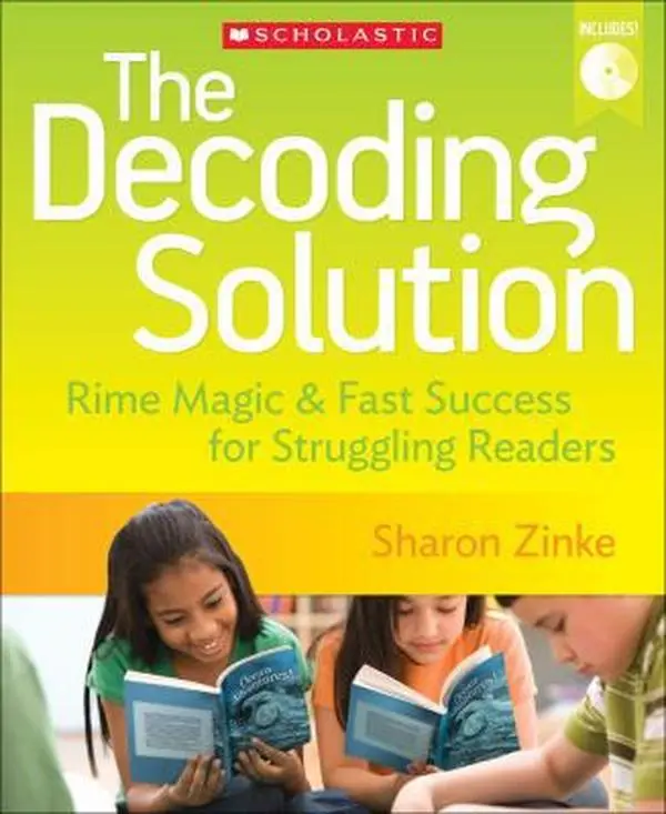USED Book - The Decoding Solution: Rime Magic & Fast Success for Struggling Readers [With DVD] by Zinke, Sharon (Paperback) - english