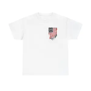 250th Anniversary Distressed American Flag T-Shirt | Revolutionary Soldier Graphic | America 250 Patriotic T-Shirt