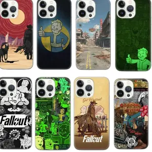 Fallout Vault Boy Tennis Phone Case, Wasteland Sport Protective Cover, Easy-Access Design, For iPhone 11-17 Pro Max/Plus & Samsung Galaxy S23-S25