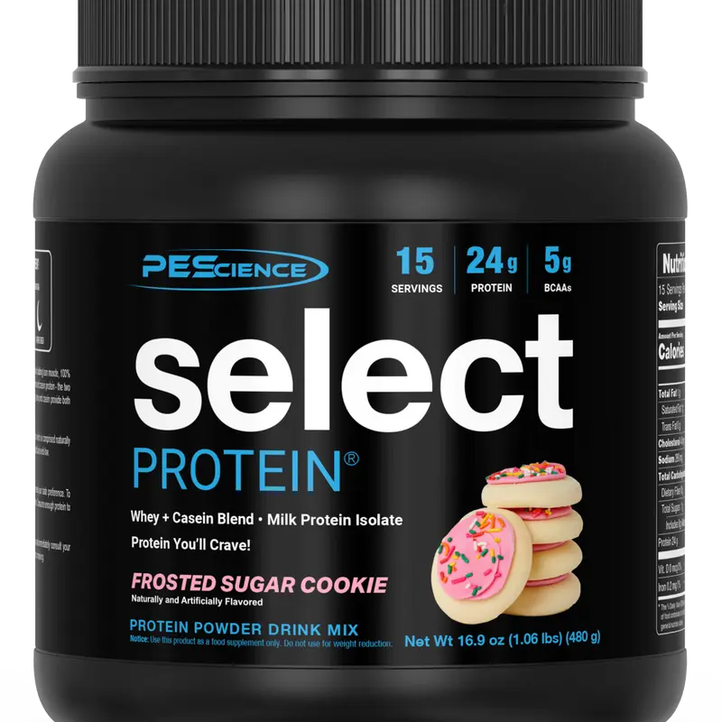 PEScience Select Protein Powder  - Whey & Casein Blend. A Low-Carb Protein Dietary Supplement for Fitness with taste and nutrition that doesn't compare!