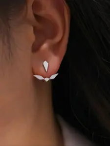 Elegant Geometric Arrow Design Stud Earrings, Fashionable Jewelry for Women, Trendy All-match & Exquisite Jewelry for Birthday Gift, Ear Studs, Versatile Earrings