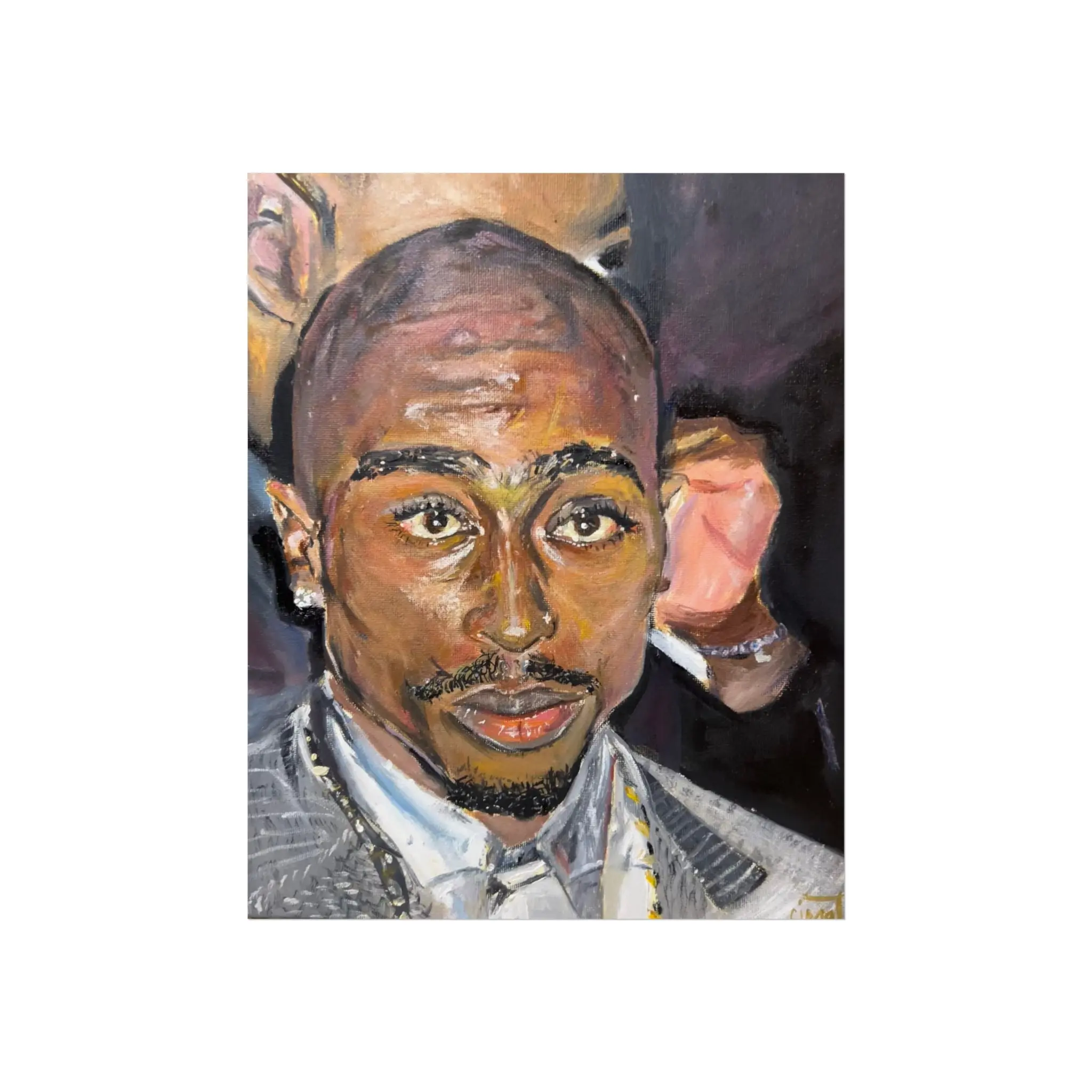 All Eyes On Me 16x20 Poster-Original artwork by CJSNOTHERE