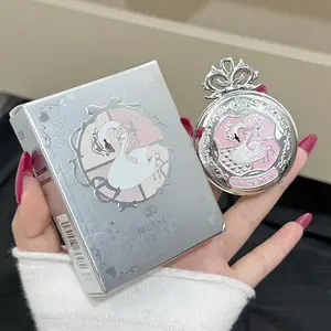 Ballet Single Color Blush Powder, Low Saturation Matte Finish, -Enhancing Fine Texture, 3 Colors Available, Perfect for Beginners