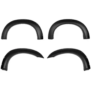 Fender Flares Wheel Pocket Rivet Style Fits 1999-07 Ford F250 F350 Super Duty, Truck, Accessories Parts Vehicle