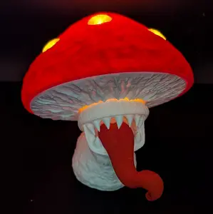 Hungry Mushroom Tealight Holder, Decorative Tea Light Holder for Home Decor