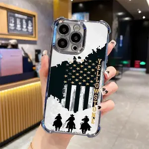 YM Phone Case For 16 15 14 13 12 11 X XS PRO PLUS MAX Quad Cushion Drop Protection Phone Case #IPYM1