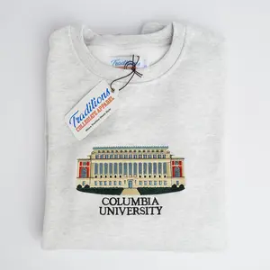 Columbia Crewnecks, Embroidered Sweatshirt