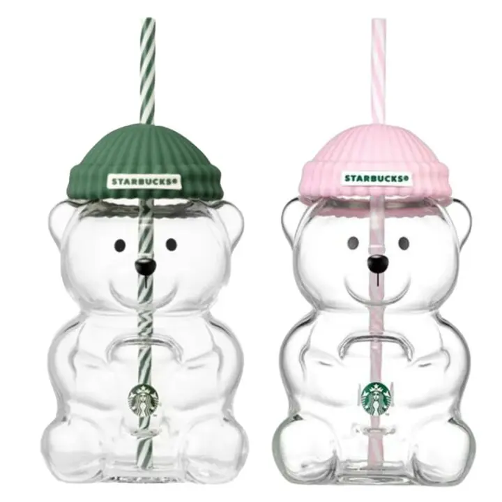 2026 Starbucks Limited Edition Barista Bear Glass Tumbler — The Perfect Gift590ml