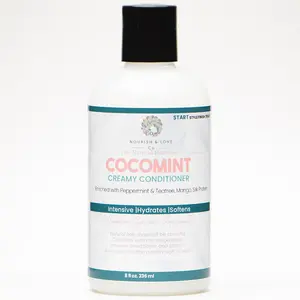 Nourish and Love Scalp Invigorating Cocomint Creamy Conditioner For Dry, Dehydrated Hair Haircare Oil