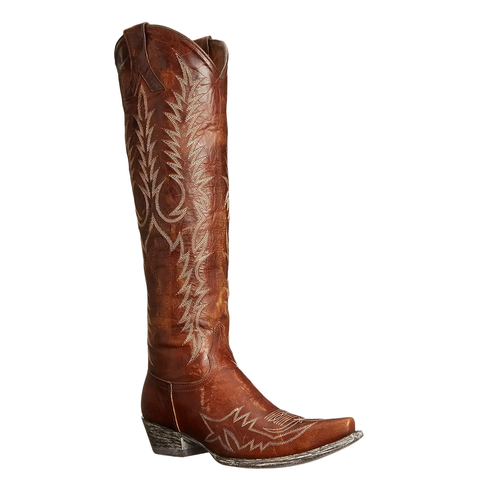 Old Gringo Ladies Mayra Bis Brass Brown 18" Tall Boots L1213-4