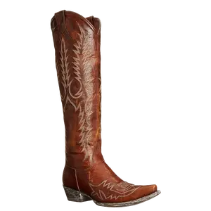 Old Gringo Ladies Mayra Bis Brass Brown 18" Tall Boots L1213-4