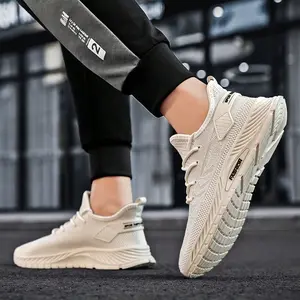 2024 New Men's Lightweight Non-Slip Thin Breathable Mesh Shoes, Comfortable Casual Running Sport Sneakers treadmill wear Black Trainer beginner  running  shoes