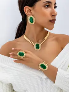 Elegant Jewelry Set, Earring, Fashion Jewelry for Party, Daily Clothing Decor, Trendy All-match & Exquisite Jewelry for Birthday Gift, Choker Set