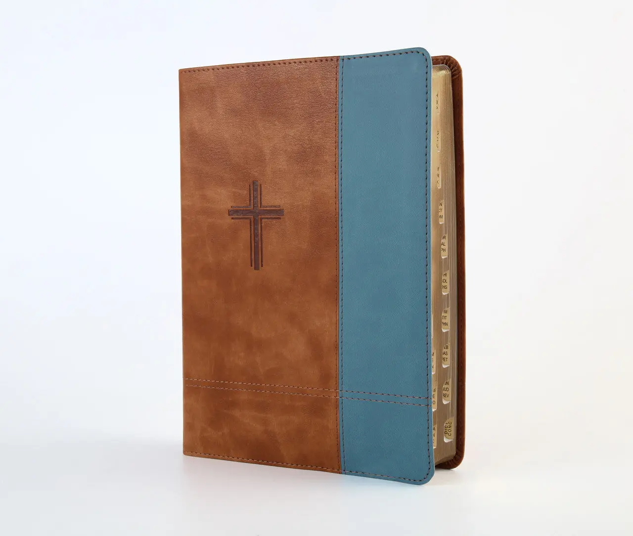 Holy Bible Book - Barbour Simplified KJV, Large Print Edition, Religious Faithful Version with Accessible Paragraphs & Varied Sentence Lengths [Rust & Stone Cross], Accessibility