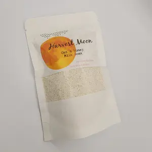 Oat and Honey Milk Bath - Harvest Moon Milk and Mineral Salt Bath Soak - Bath Rituals