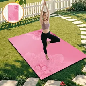 Diatomite Yoga Mat Non-Slip Sweat-Absorbing Odorless Fitness Pad Gym Mat, Portable Home Outdoor Sports Mat, 1pc Exercise Mat