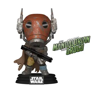 Star Wars The Mandalorian and Grogu Mercenary Guard Droid Funko Pop! Vinyl Figure #821
