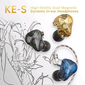 CVJ KE-S HiFi In-Ear Headphones, High-Fidelity IEMs for Immersive Audio Listening