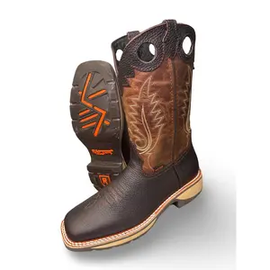 Bota De Trabajo Raptor Texas Cafe Para Caballero - Workwear Footwear for Men in Texas - Boy, Walking Shoes