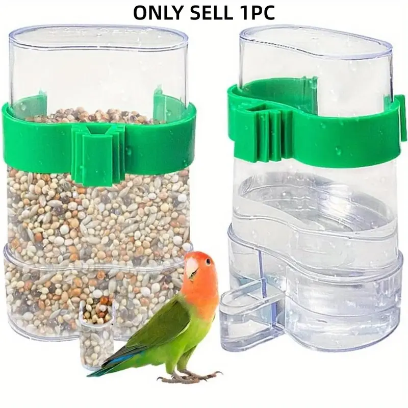 Automatic Bird Waterer Dispenser, Pigeon Feeder Parrot Food Bowl, Chicken Bird Drinking Fountain, Pet Supplies for Birds, Ground Bird Feeder