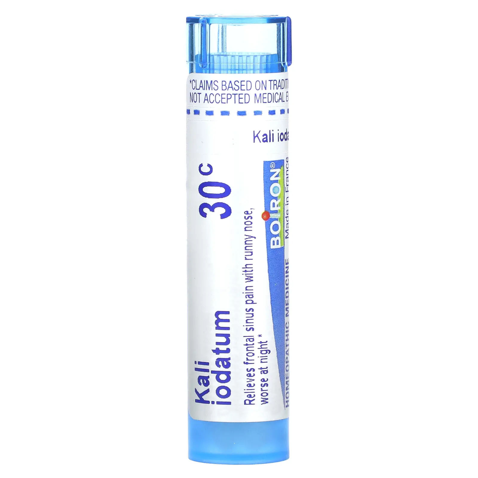 Boiron Kali Iodatum, 30C, Sinus Pain Relief, Approx. 80 Pellets
