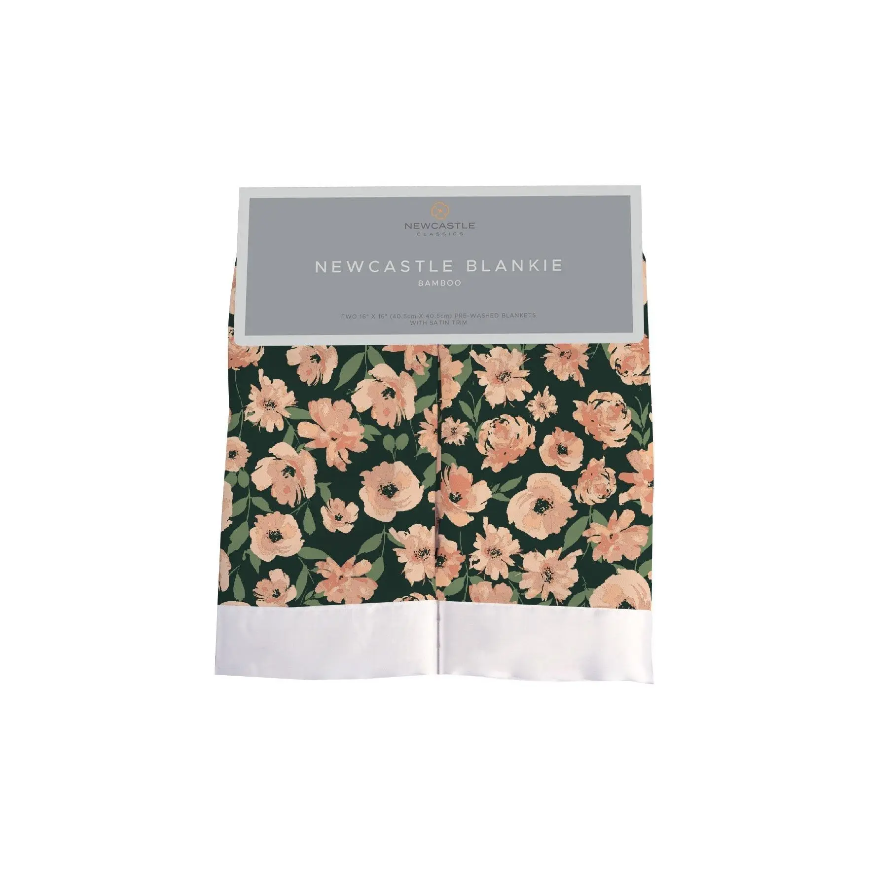 Canyon Sunset Flowers Bamboo Newcastle Blankie